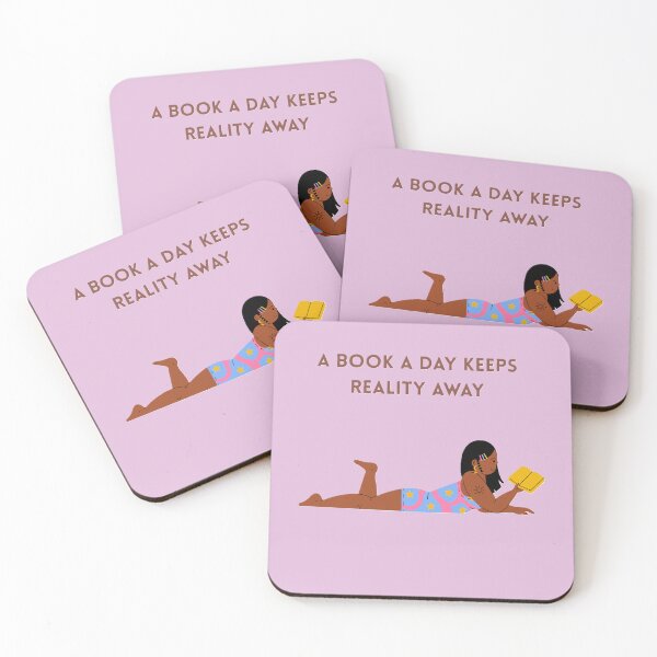 Item preview, A book a day keeps reality away designed and sold by creativityisfun.