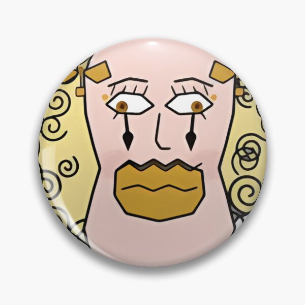 Item preview, Golden Curly Portrait designed and sold by ModernWhimsy.