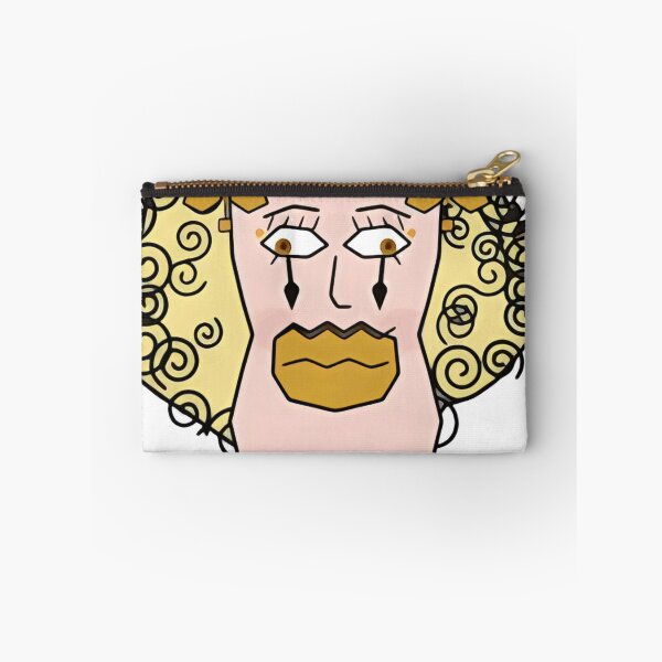 Item preview, Golden Curly Portrait designed and sold by ModernWhimsy.