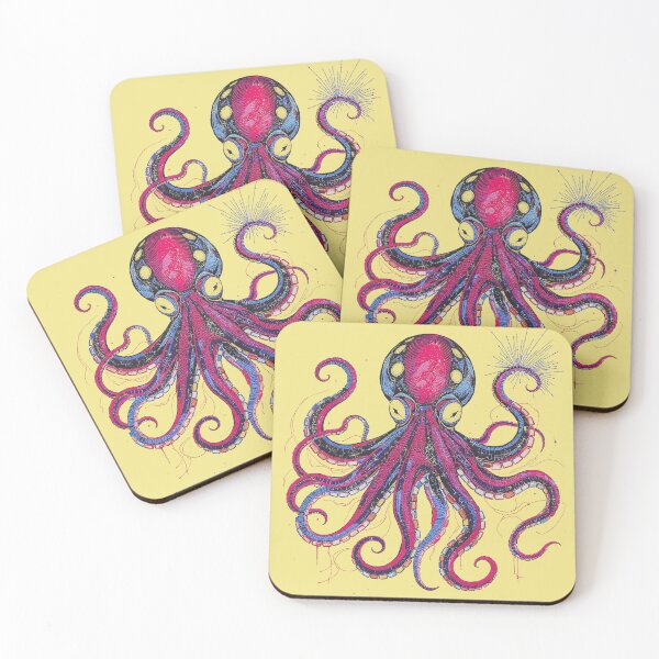 Item preview, Majestic And Colorful Octopus designed and sold by GaffaDesigns.