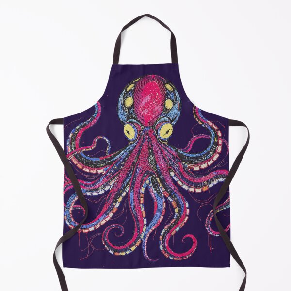 Item preview, Majestic And Colorful Octopus designed and sold by GaffaDesigns.