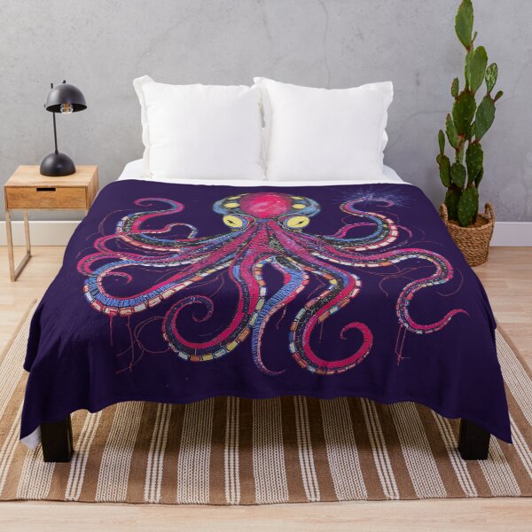 Item preview, Majestic And Colorful Octopus designed and sold by GaffaDesigns.