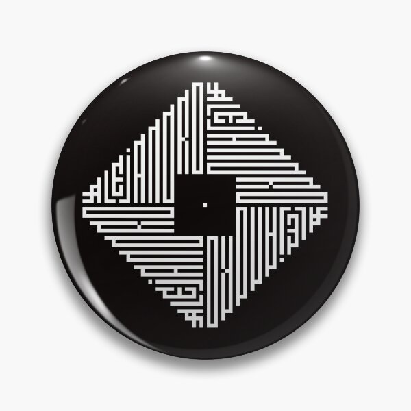 Item preview, ALEJANDRO | White  | Modern Geometric Kufi Calligraphy | From Name to Art   designed and sold by FOR YOUR NAME.