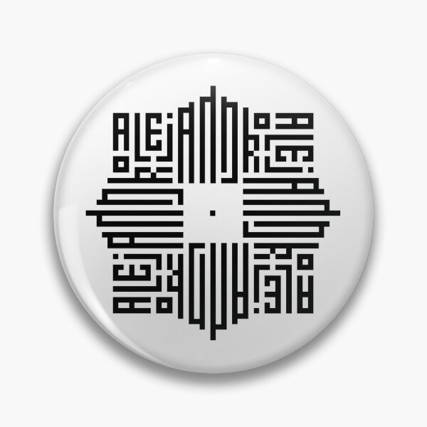 Item preview, ALEJANDRO | Black  | Modern Geometric Kufi Calligraphy | From Name to Art   designed and sold by FOR YOUR NAME.