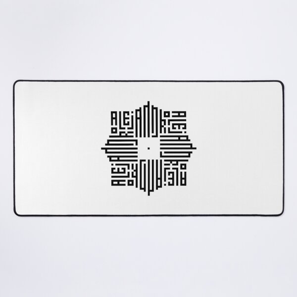 Item preview, ALEJANDRO | Black | Modern Geometric Kufi Calligraphy | From Name to Art designed and sold by FOR YOUR NAME.