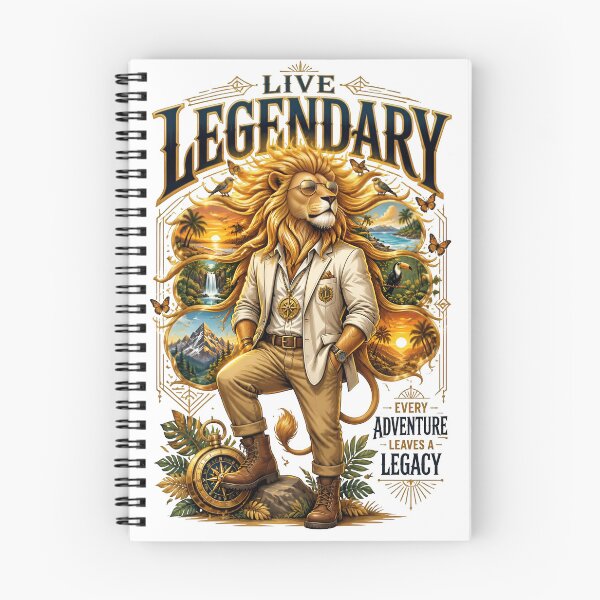 Item preview, Live Legendary Lion Adventure Explorer designed and sold by Sovereign Supply Co..