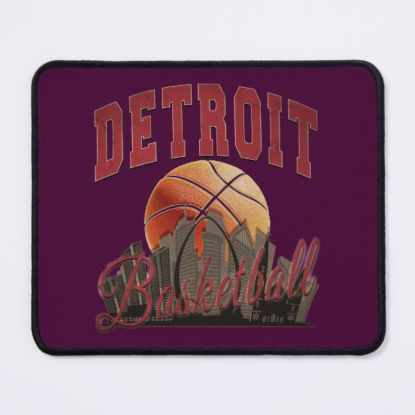 Item preview, Detroit Basketball Vintage Skyline Retro Sports designed and sold by RonnyMilleo.