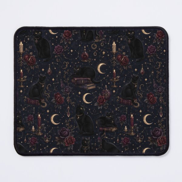 Item preview, Gothic Black Cat designed and sold by MoodSupplyStudio.