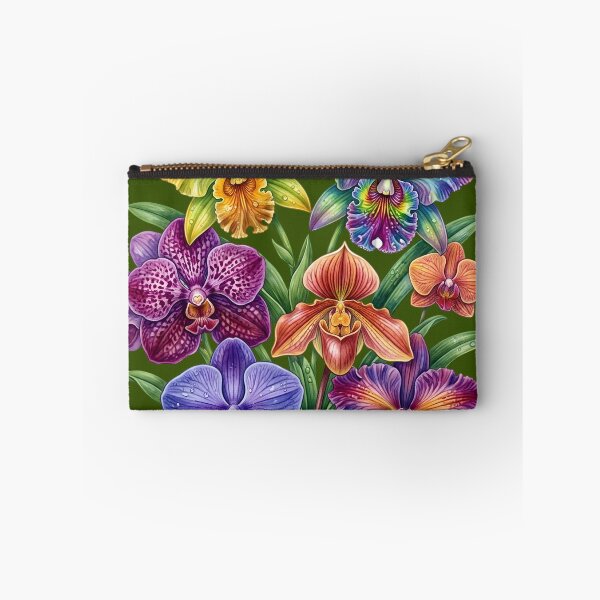 Item preview, Vibrant Orchid Bouquet – Rainbow Tropical Botanical Art designed and sold by digitalbob60.
