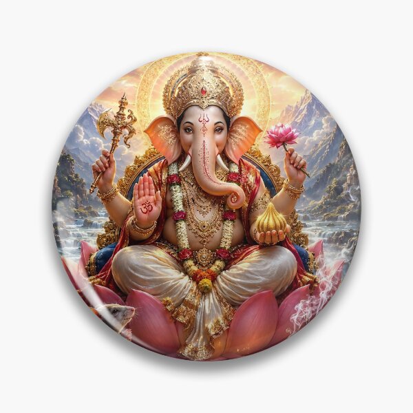 Item preview, Lord Ganesha Blessings Prosperity Spiritual Art designed and sold by hutofdesigns.