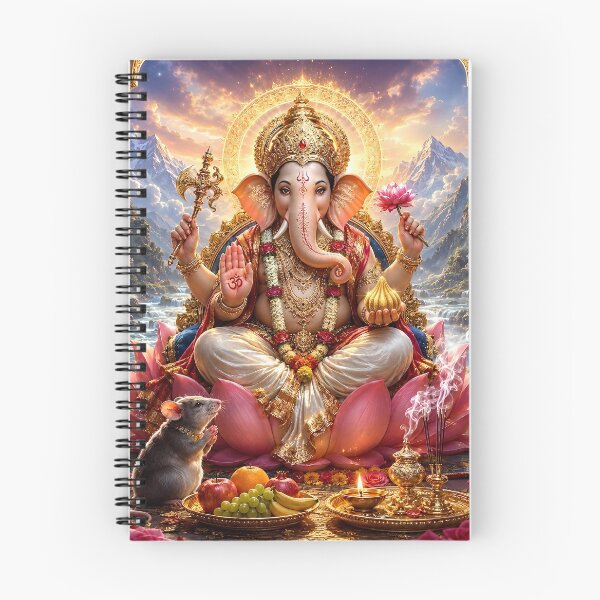 Item preview, Lord Ganesha Blessings Prosperity Spiritual Art designed and sold by hutofdesigns.