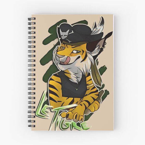 Item preview, Pirate Tiger Character designed and sold by VividSketchy.