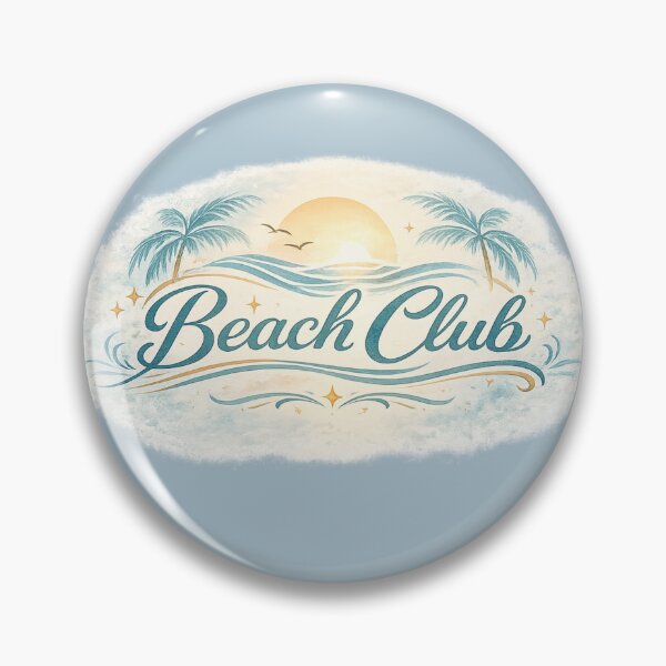 Item preview, Beach Club Retro Sunset Aesthetic with Palm Trees – Summer Vacation Vibes designed and sold by MartBook.