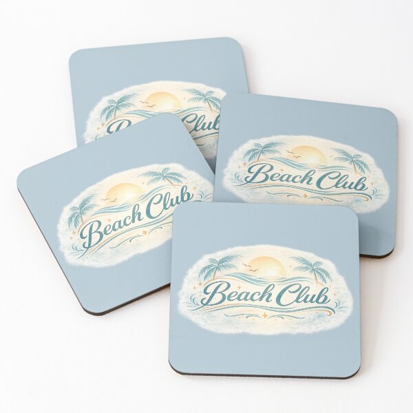 Item preview, Beach Club Retro Sunset Aesthetic with Palm Trees – Summer Vacation Vibes designed and sold by MartBook.