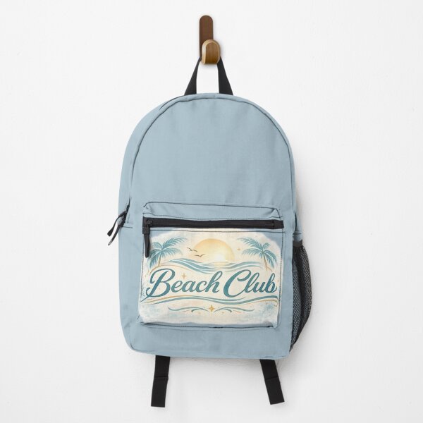 Item preview, Beach Club Retro Sunset Aesthetic with Palm Trees – Summer Vacation Vibes designed and sold by MartBook.