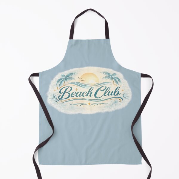 Item preview, Beach Club Retro Sunset Aesthetic with Palm Trees – Summer Vacation Vibes designed and sold by MartBook.