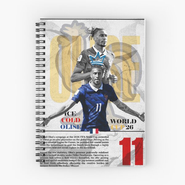 Item preview, Michael Olise France World Cup 2026 Poster Art Print designed and sold by Af-RT10.