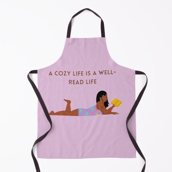 Item preview, A cozy life is a well-read life designed and sold by creativityisfun.