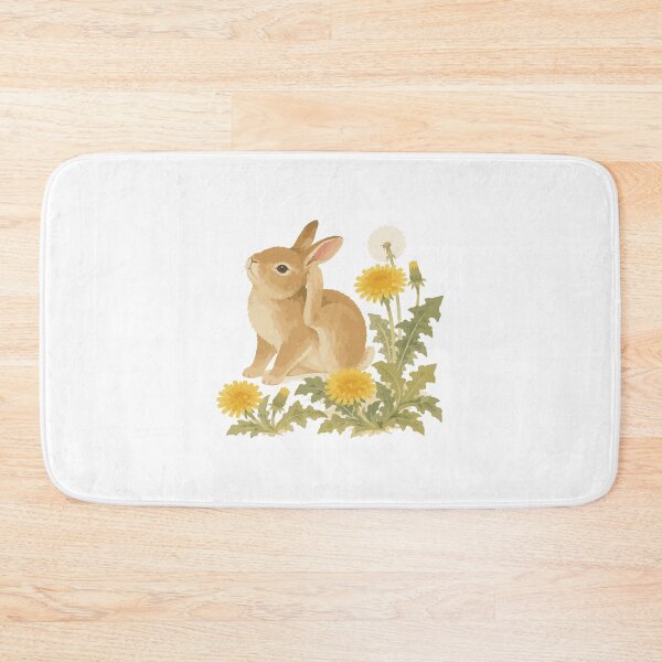 Item preview, Year of the Rabbit — Japanese Zodiac Floral Watercolor Art Tee designed and sold by medicalkinoko.