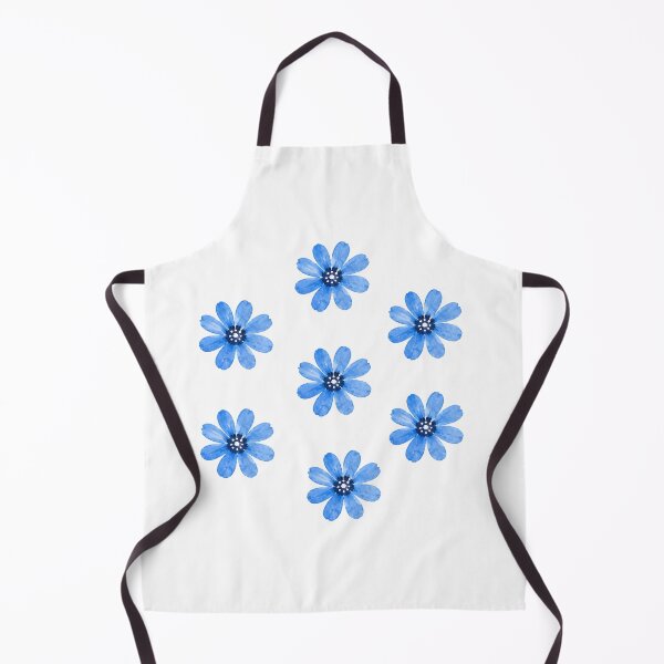 Item preview, Blue watercolor flower designed and sold by trendspatterns.