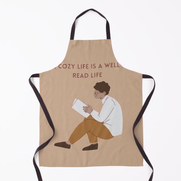 Item preview, A cozy life is a well-read life designed and sold by creativityisfun.