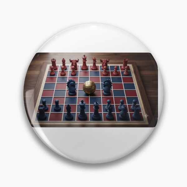 Item preview, World Cup 2026 France Spain Chess Strategy Football Art designed and sold by VikrantCreative.