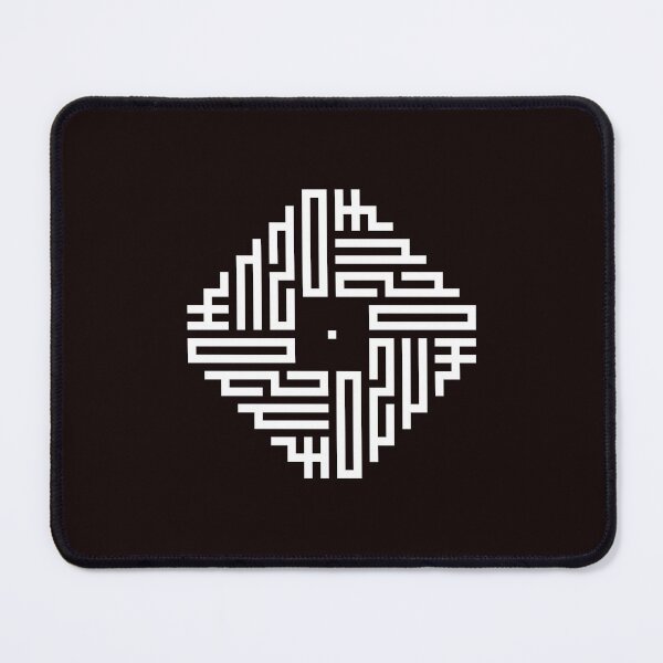 Item preview, ENZO | White  | Modern Geometric Kufi Calligraphy | From Name to Art   designed and sold by FOR YOUR NAME.