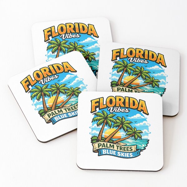 Item preview, Palm Trees Blue Skies Florida Vibes designed and sold by DPBTees70.