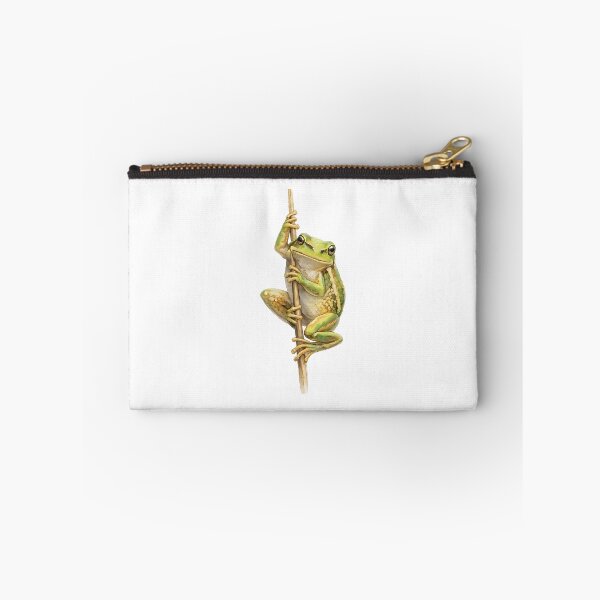 Item preview, Green and Golden Bell Frog Watercolour Art designed and sold by Jaruart.