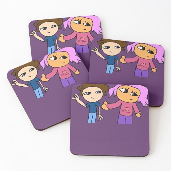 Item preview, Sweet Cartoon Duo designed and sold by ToonVividArt.