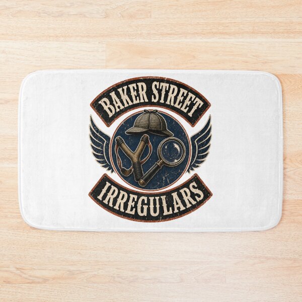 Item preview, Baker Street Irregulars Slingshot Deerstalker Hat Emblem designed and sold by Fenay Designs.