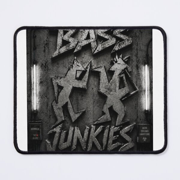 Item preview, Bass Junkies - Hard Techno Rave Skull designed and sold by DAX4ART.