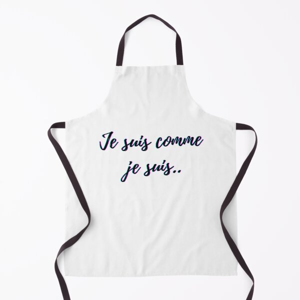 Item preview, I am what I am - popular french quotes lovers theme gifts (in white) designed and sold by RebelliousRosee.