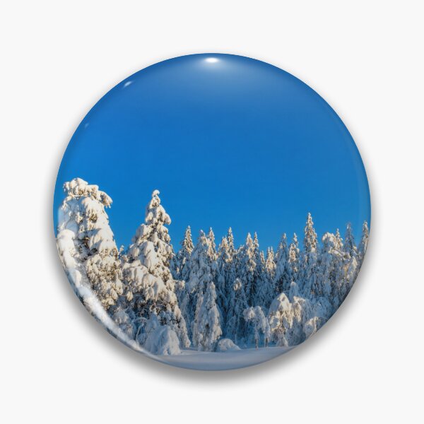Item preview, Serene Winter Wonderland Forest designed and sold by NocturnBotany.
