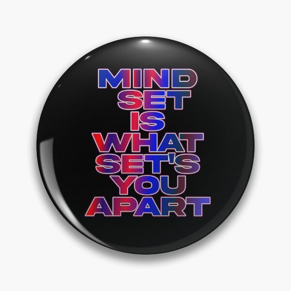 Item preview, Mindset Is What Set's You Apart designed and sold by ZooStateofMind.