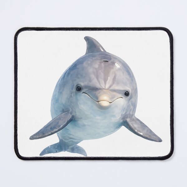 Item preview, Bottlenose Dolphin Portrait Watercolour Painting designed and sold by Jaruart.