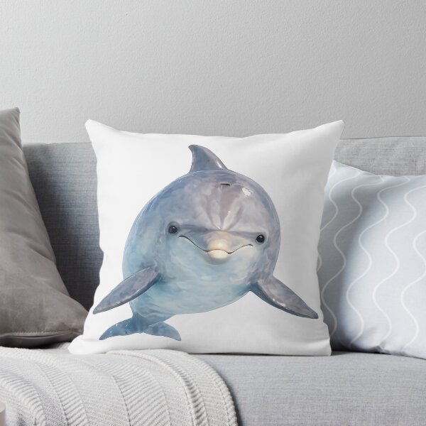 Item preview, Bottlenose Dolphin Portrait Watercolour Painting designed and sold by Jaruart.