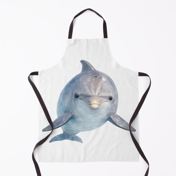 Item preview, Bottlenose Dolphin Portrait Watercolour Painting designed and sold by Jaruart.