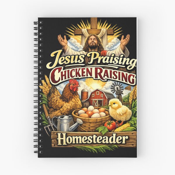 Item preview, Jesus Praising, Chicken Raising Homesteader designed and sold by T-Hand141Homestead.
