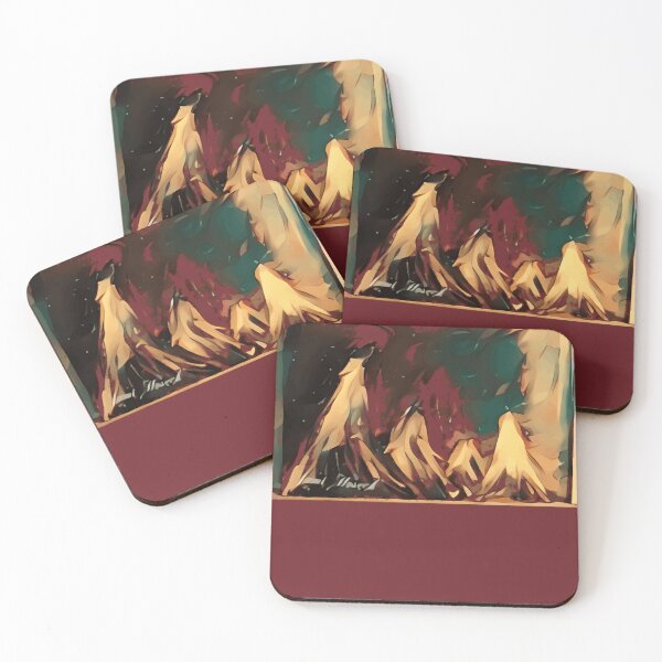 Item preview, Amber Mountain Shadows designed and sold by Artistictroke.