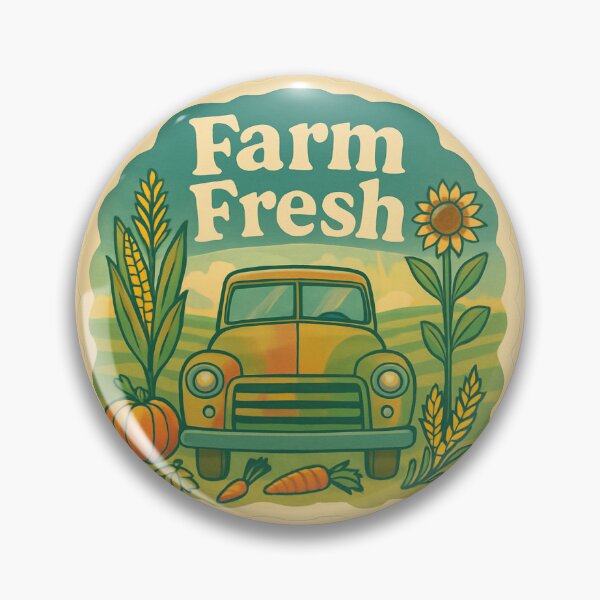 Item preview, "FARM FRESH" Autumn Harvest  and Vintage Truck   designed and sold by MKTreasures.
