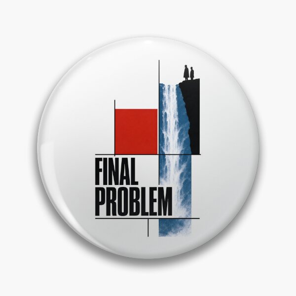 Item preview, Sherlock Holmes The Final Problem Waterfall Graphic Art designed and sold by Fenay Designs.