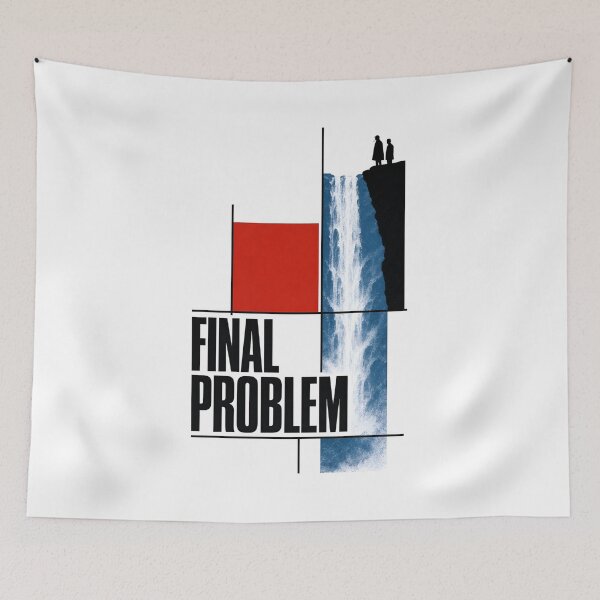 Item preview, Sherlock Holmes The Final Problem Waterfall Graphic Art designed and sold by Fenay Designs.