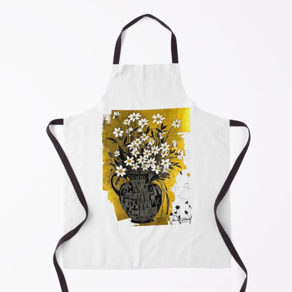 Aperçu de l'œuvre Marguerites dans un vase grec créée et vendue par ©Janis Zroback.