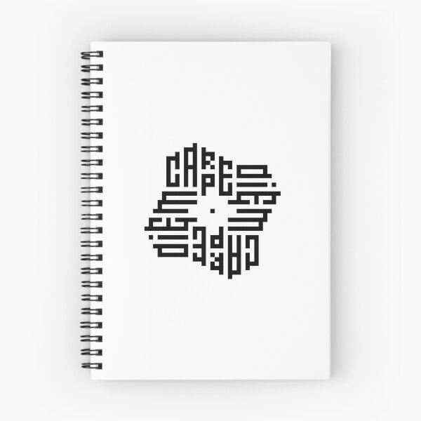 Item preview, CARPE DIEM | Black  | Modern Geometric Kufi Calligraphy | From Name to Art   designed and sold by FOR YOUR NAME.