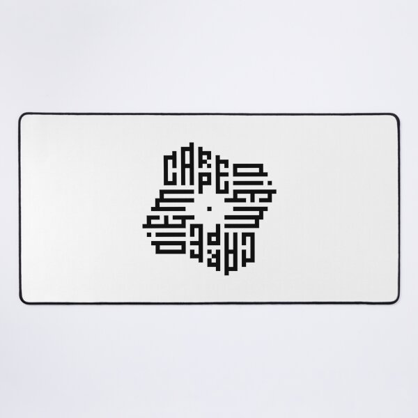 Item preview, CARPE DIEM | Black  | Modern Geometric Kufi Calligraphy | From Name to Art   designed and sold by FOR YOUR NAME.