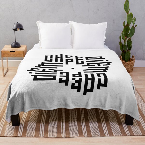 Item preview, CARPE DIEM | Black | Modern Geometric Kufi Calligraphy | From Name to Art designed and sold by FOR YOUR NAME.