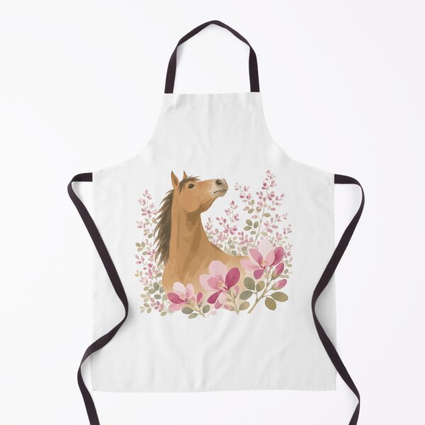 Item preview, Year of the Horse — Japanese Zodiac Floral Watercolor Art Tee designed and sold by medicalkinoko.