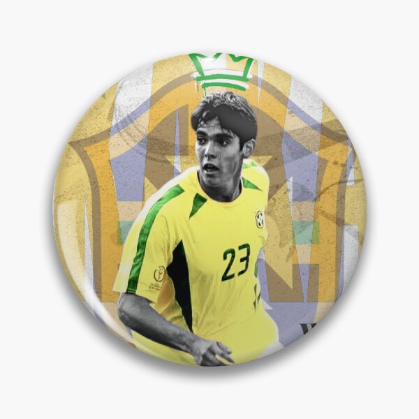 Item preview, Kaka Brazil 2002 World Cup Poster | Kaka Retro Soccer Art Print designed and sold by Af-RT10.