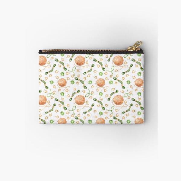 Item preview, Knitting Watercolor Seamless Pattern designed and sold by Sasha Zinch Design.